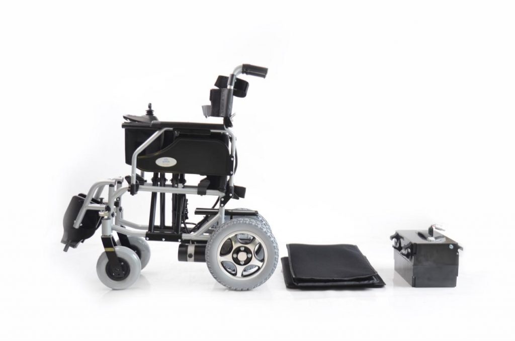 A power wheelchair significantly enhances mobility for individuals who have difficulty walking or cannot walk at all.