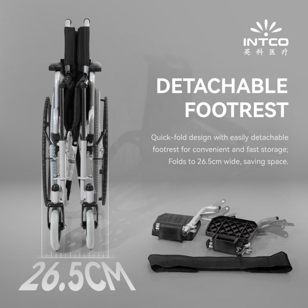 detachable footrest