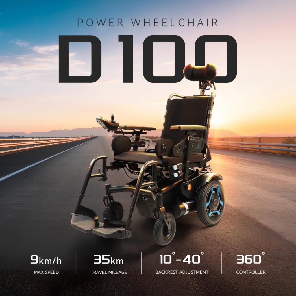 power wheelchair D100