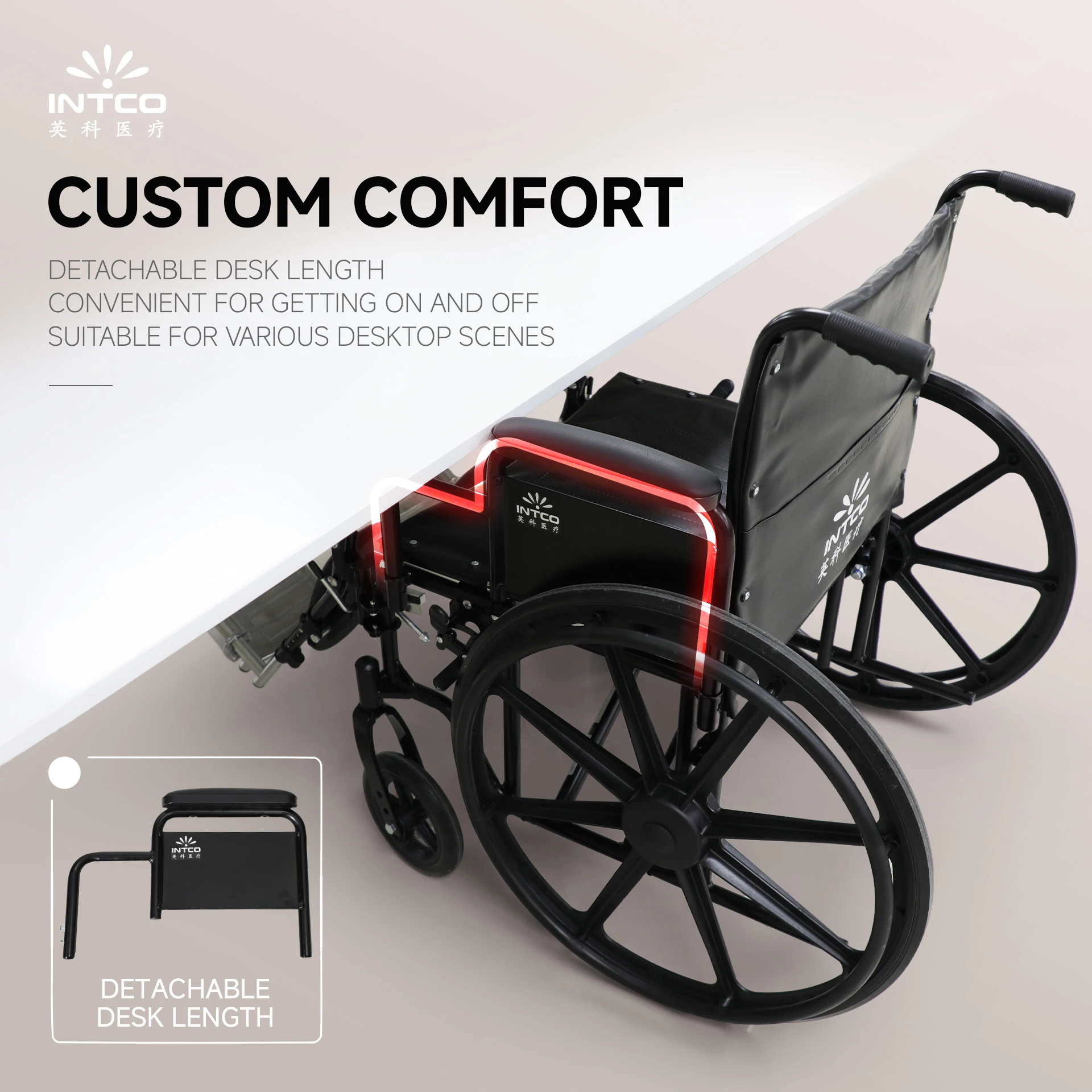 Customized comfortable wheelchair