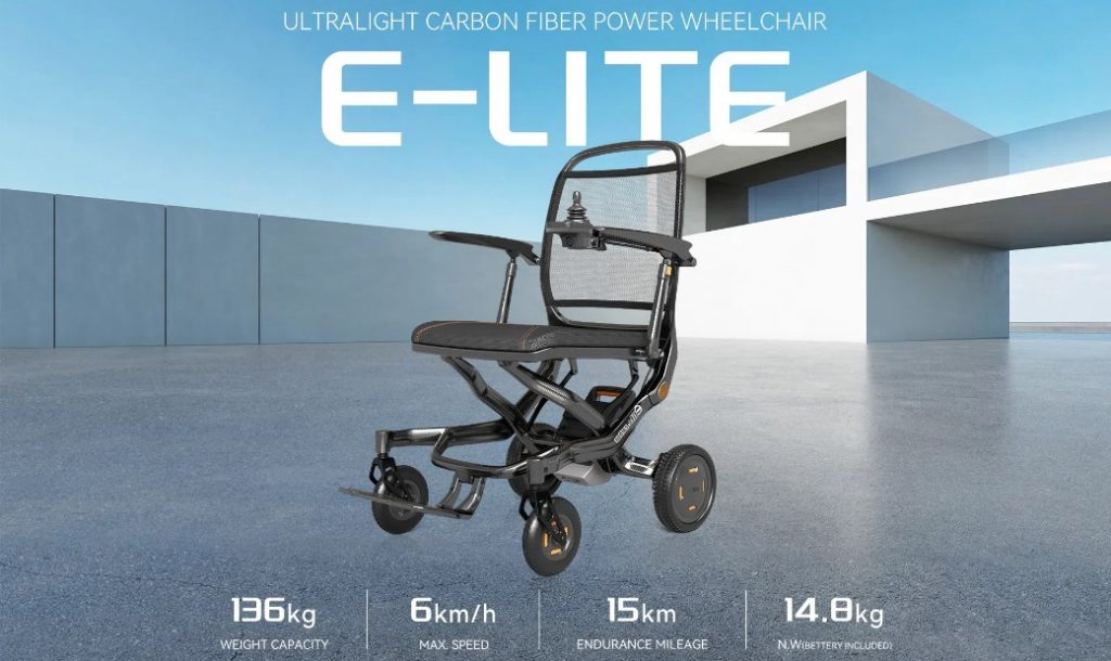 E-LITE Carbon Fiber Wheelchair