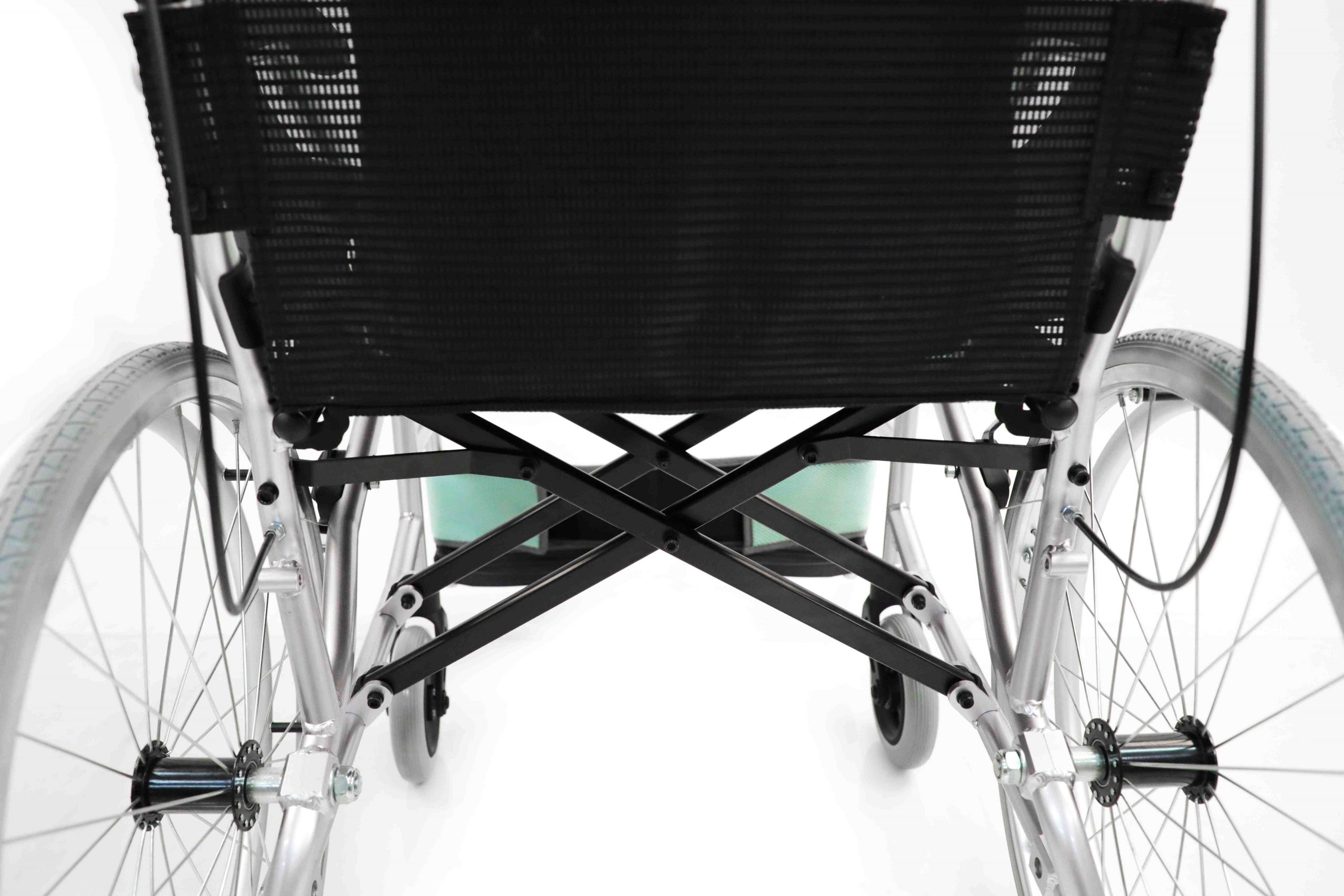 Cross-Brace Frame of Wheelchair