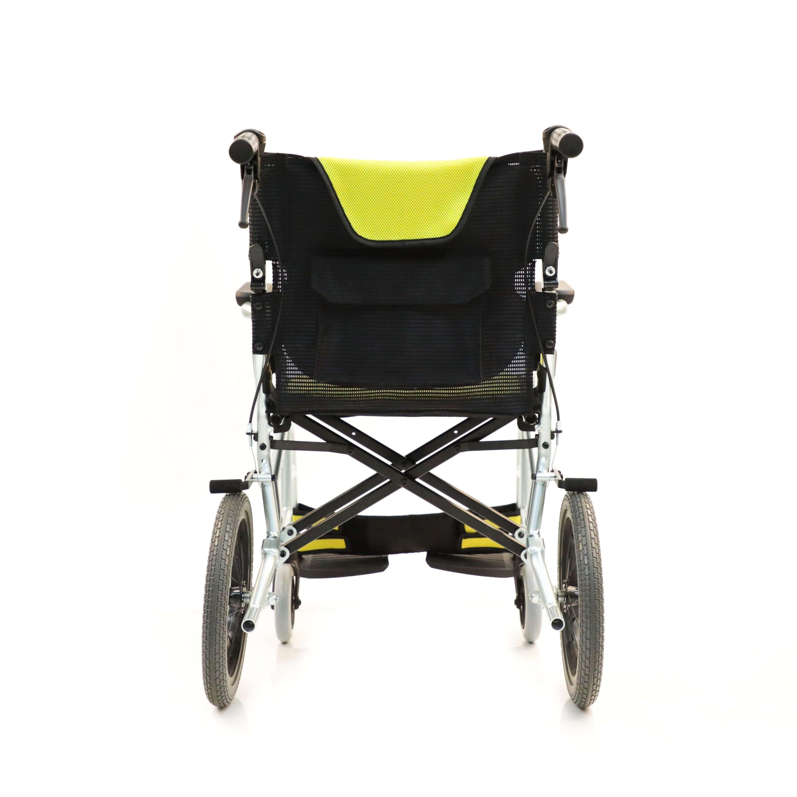 Rear View of Folding Wheelchair DOLY