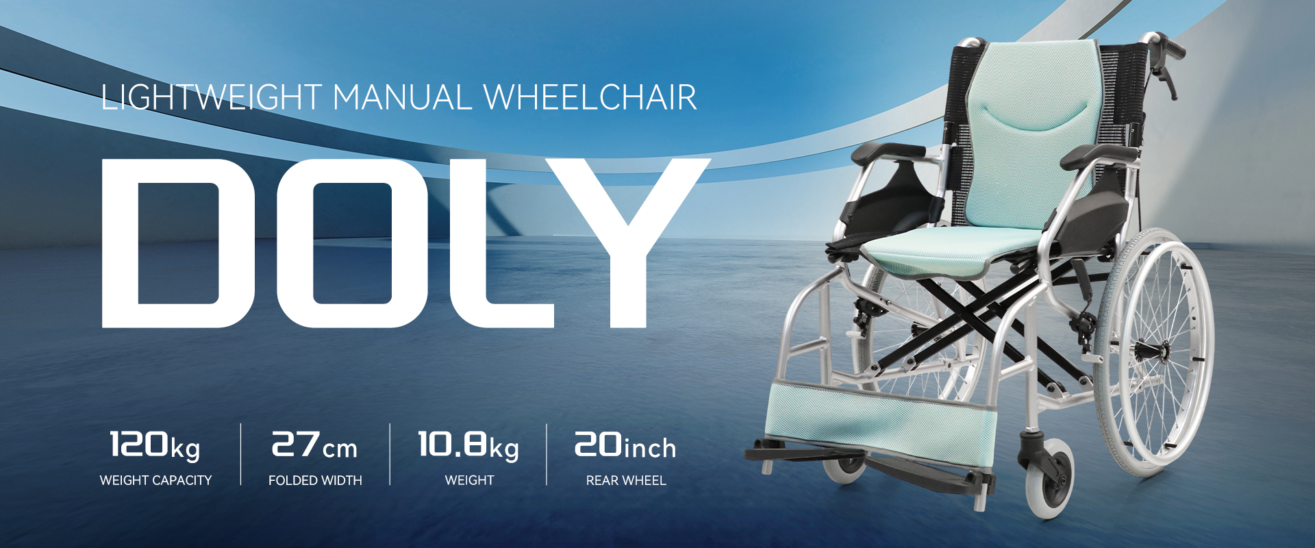 Lightweight Manual Wheelchair DOLY